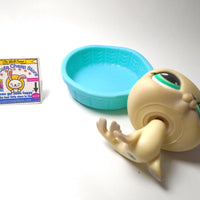 Littlest Pet Shop Seal #342 with a tub
