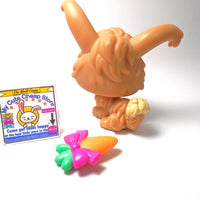 Littlest Pet Shop Angora Bunny #631 with a cute carrot
