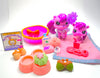 Littlest Pet Shop Mommy Baby Squirrel #3589 #3590 with cute accessories