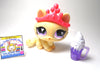 Littlest Pet Shop Crouching cat #848 with accessories