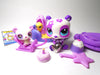 Littlest Pet Shop Cutest Baby Panda and Panda #2459 with cute accessories