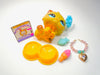 Littlest Pet Shop Yellow Persian Cat #1673 with cute accessories