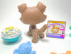 Littlest Pet Shop Grey Collie #67 with cute accessories authentic - My Cute Cheap Store