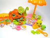 Littlest Pet Shop Brown Cocker Spaniel #252 with accessories authentic - My Cute Cheap Store