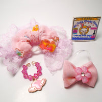 Beautiful set of Skirt, Bow and random necklace for LPS