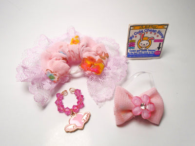 Beautiful set of Skirt, Bow and random necklace for LPS
