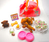 Littlest Pet Shop Dachshund #139 with cute accessories Authentic