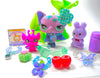 Littlest Pet Shop Purple Glitter Bat #2142 with cute accessories authentic