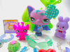 Littlest Pet Shop Purple Glitter Bat #2142 with cute accessories authentic