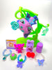 Littlest Pet Shop Purple Glitter Bat #2142 with cute accessories authentic