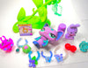 Littlest Pet Shop Purple Glitter Bat #2142 with cute accessories authentic