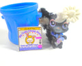 Littlest Pet Shop Skunk #641 with accessories Authentic