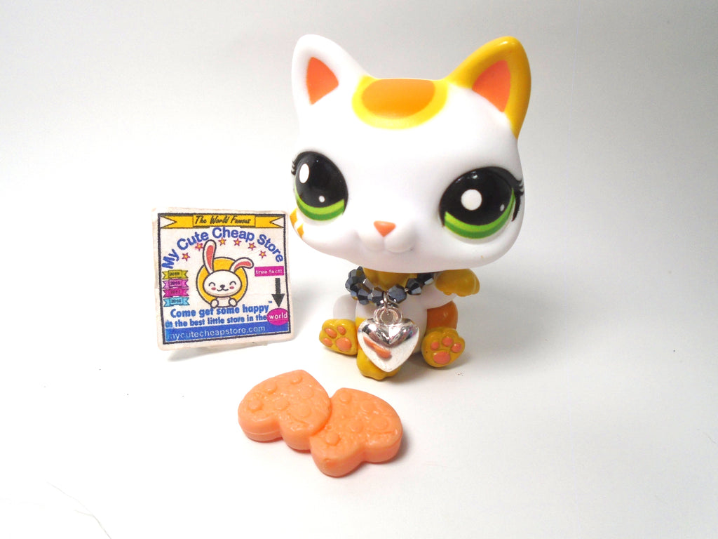 Littlest Pet Shop Gen 7 cat #39 with accessories