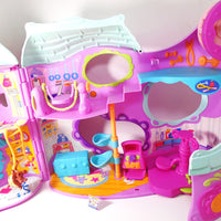 Littlest Pet Shop Gym with accessories and  2 pets