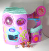 Littlest Pet Shop Gym with accessories and  2 pets