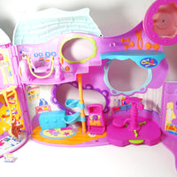 Littlest Pet Shop Gym with accessories and  2 pets