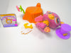 Littlest Pet Shop Purple Polar Bear #1602 with cute accessories authentic