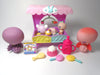 Littlest Pet Shop Mommy and Baby Swan and Purple Swan and baby Koala set