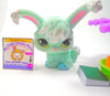 Littlest Pet Shop Angora Bunny Rabbit #2424 with cute accessories authentic