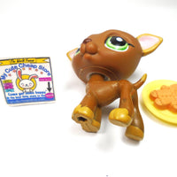 Littlest Pet Shop Greyhound dog #507 with accessories