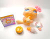 Littlest Pet Shop Persian Sitting Cat #521 with cute accessories authentic