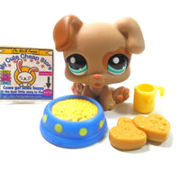 Littlest Pet Shop baby Boxer #1482 with accessories