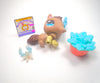 Littlest Pet Shop Brown Anteater #1518 with cute accessories authentic