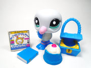 Littlest Pet Shop Seagull #2269 with accessories