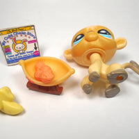 Littlest Pet Shop Monkey #834 with accessories