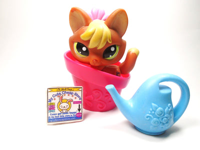 Littlest Pet Shop Fox #1028 with accessories