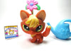 Littlest Pet Shop Fox #1028 with accessories