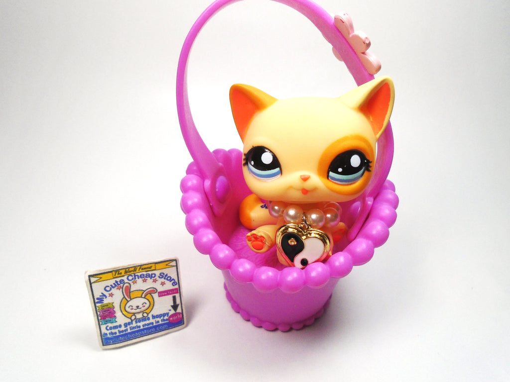 Littlest Pet Shop cat 1521 with accessories