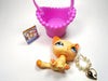 Littlest Pet Shop cat #1521 with accessories