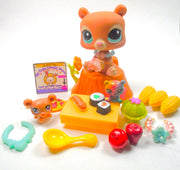 Littlest Pet Shop Blythe Moscow Bear #2109 with cute accessories Authentic - My Cute Cheap Store