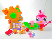 Littlest Pet Shop Mommy Baby Quail Bird #3603 #3604 & cute accessories authentic - My Cute Cheap Store
