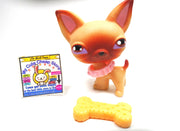 Littlest Pet Shop Chihuahua #1 with accessories