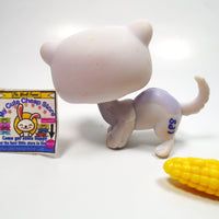 Littlest Pet Shop Ferret #1666 with a corn