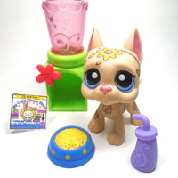 Littlest Pet Shop Deco Great Dane with accessories