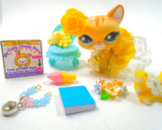 Littlest Pet Shop Meow Manor Walking Destiny Cat #2034 with cute accessories - My Cute Cheap Store