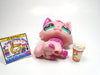 Littlest Pet Shop Gen 7 Pink Wolf #79 with a cup