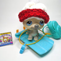 Littlest Pet Shop Husky #69 with accessories