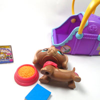 Littlest Pet Shop Dachshund #1751 with accessories