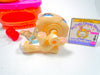 Littlest Pet Shop Yellow Sitting Persian Cat #521 & cute accessories authentic