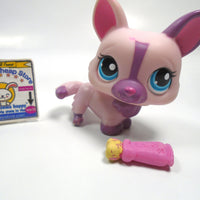 Littlest Pet Shop Lavender Corgi # 1645 with accessory