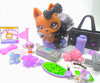 Littlest Pet Shop Rare Brown German Shepard Dog #1191 with accessories authentic