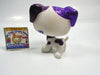 Littlest Pet Shop purple glitter Dalmatian dog #2136