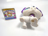 Littlest Pet Shop purple glitter Dalmatian dog #2136