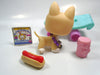 Littlest Pet Shop Bull Terrier #860 with accessories