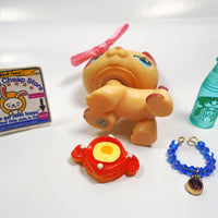 Littlest Pet Shop German Shepard dog #744 with accessories