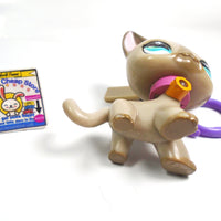 Littlest Pet Shop Keychain short hair cat #468